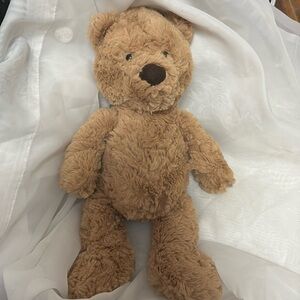 JellyCat "Bumbly Bear" Plush Brown Tan Teddy Bashful Honey EUC!